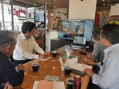 椎葉応援団の会議