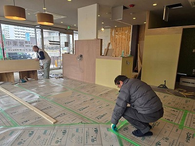 アンテナショップ改装中3