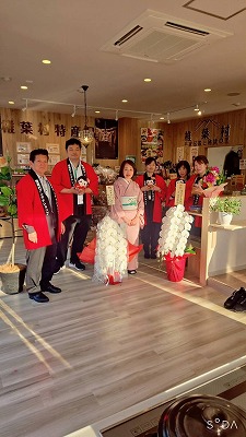 社員一丸で迎えたオープン日