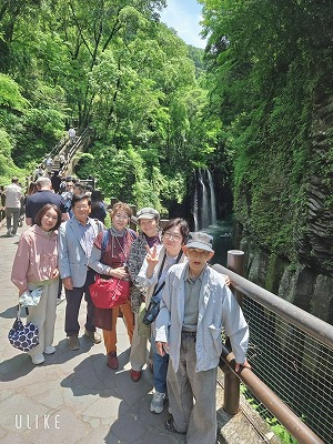 高千穂峡へ