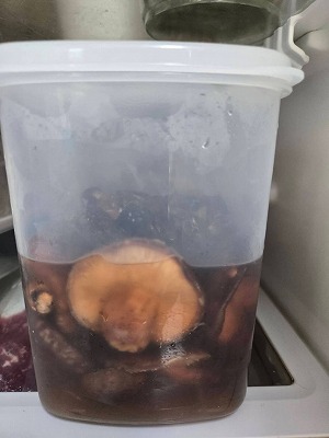 原木椎茸の美味しい炊き方1