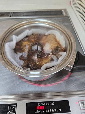 原木椎茸の美味しい炊き方3